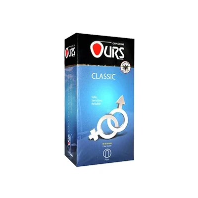 کاندوم ساده اورز مدل Classic بسته 12 عددی