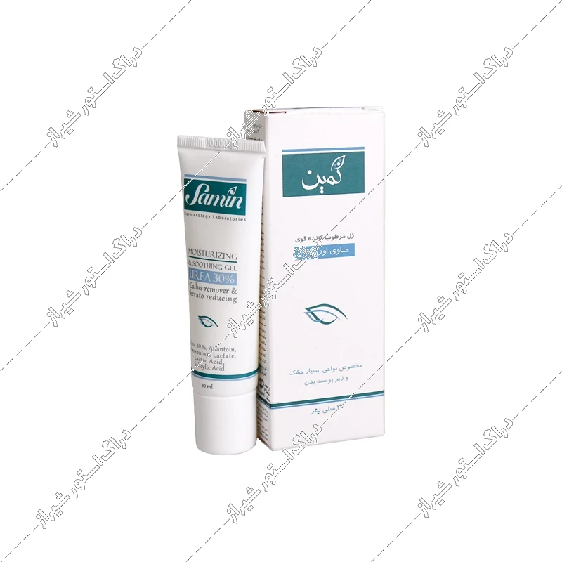 ژل مرطوب کننده قوی اوره 30 درصد ثمین 30 میلی‌لیتر