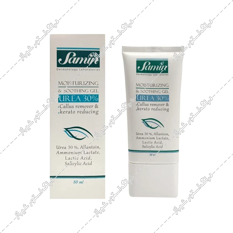 ژل مرطوب کننده قوی اوره 30 درصد ثمین 50 میلی‌لیتر
