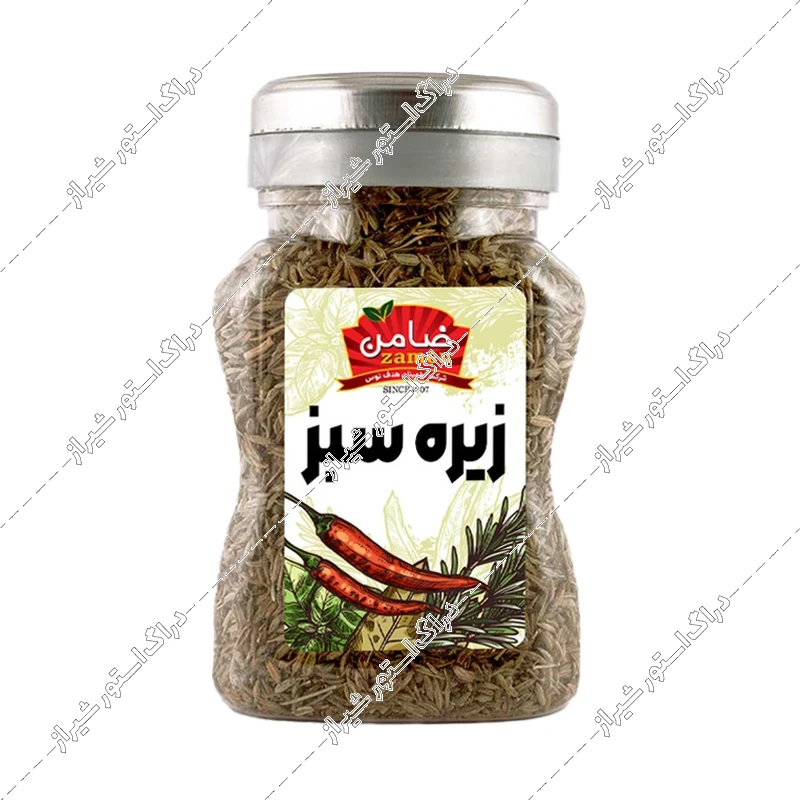 دانه زیره سبز ضامن 100 گرم