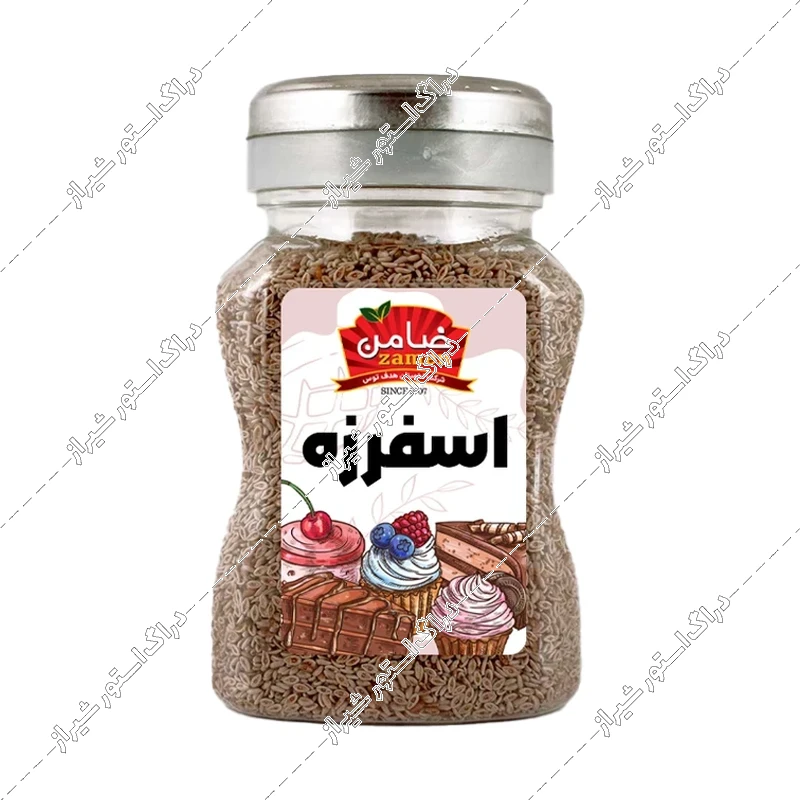 دانه اسفرزه ضامن 150 گرم