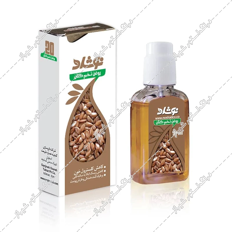 روغن کتان نوشاد 37 میلی‌لیتر