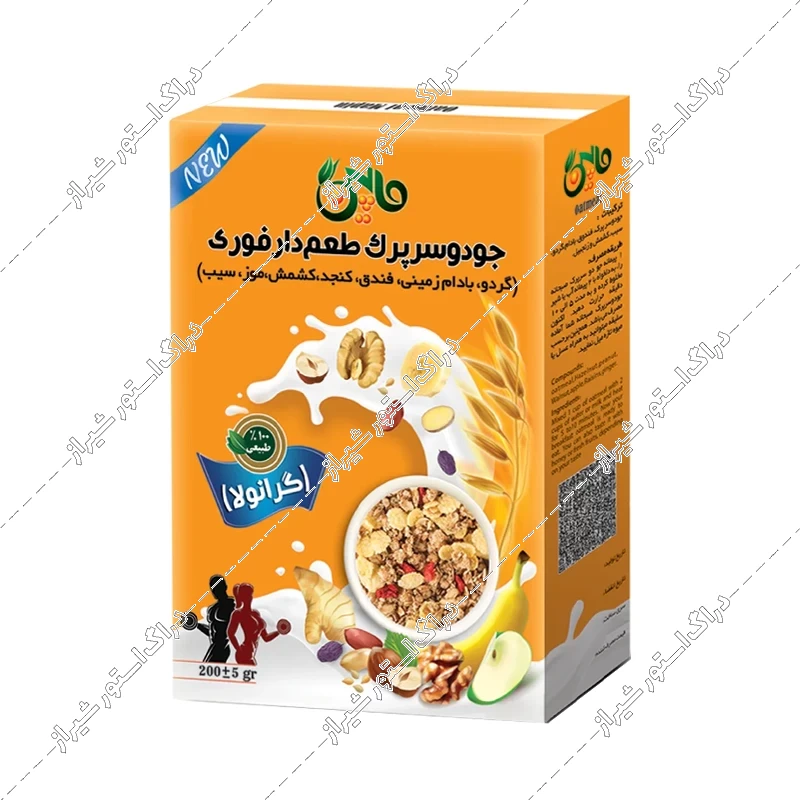 گرانولا غلات صبحانه ورزشکاران 111 - 200 گرم