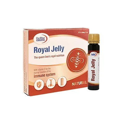 ویال خوراکی رویال ژلی یوروویتال 6 عددی