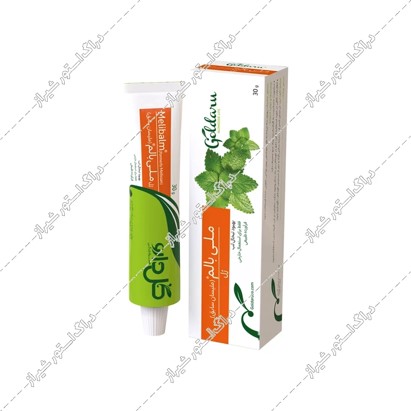 ژل گیاهی ملیسان گل دارو 30 گرم