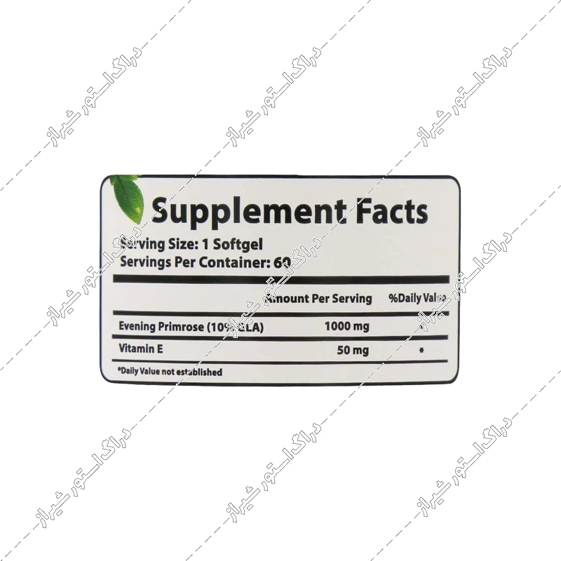 کپسول روغن گل مغربی (ایوینینگ پرایم رز) نورم لایف 60 عددی