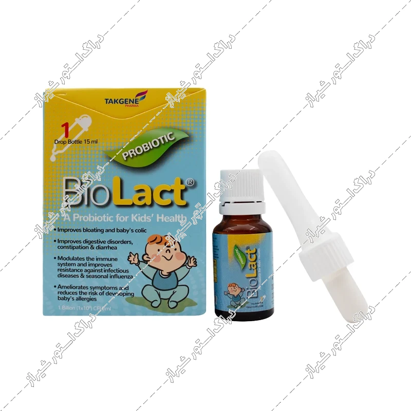قطره پروبیوتیک بایو لاکت تک ژن فارما 15 میلی‌لیتر