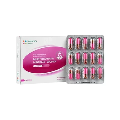 کپسول مولتی ویتامین بانوان زیر 50 سال نیچرز پلنتی 30 عددی