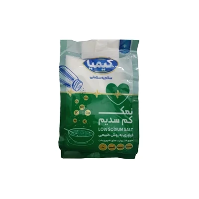 نمک کم سدیم سبز کیمیا حاوی پتاسیم 500 گرم