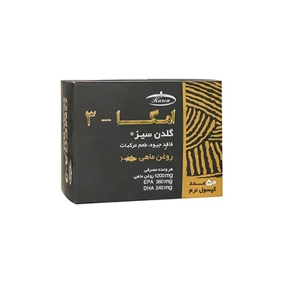 کپسول امگا 3 گلدن سیز کارن 50 عددی