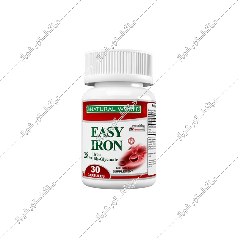 کپسول ایزی آیرون نچرال ورلد 30 عددی