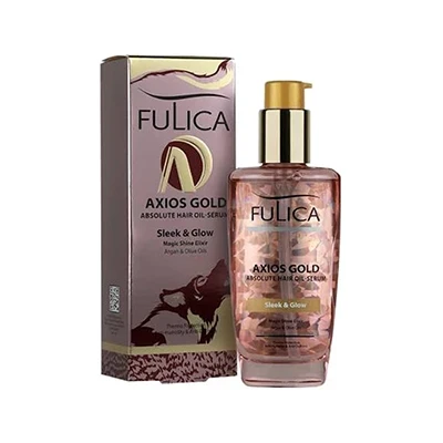 سرم براق کننده روغن آرگان Axios Gold فولیکا 100 میلی‌لیتر